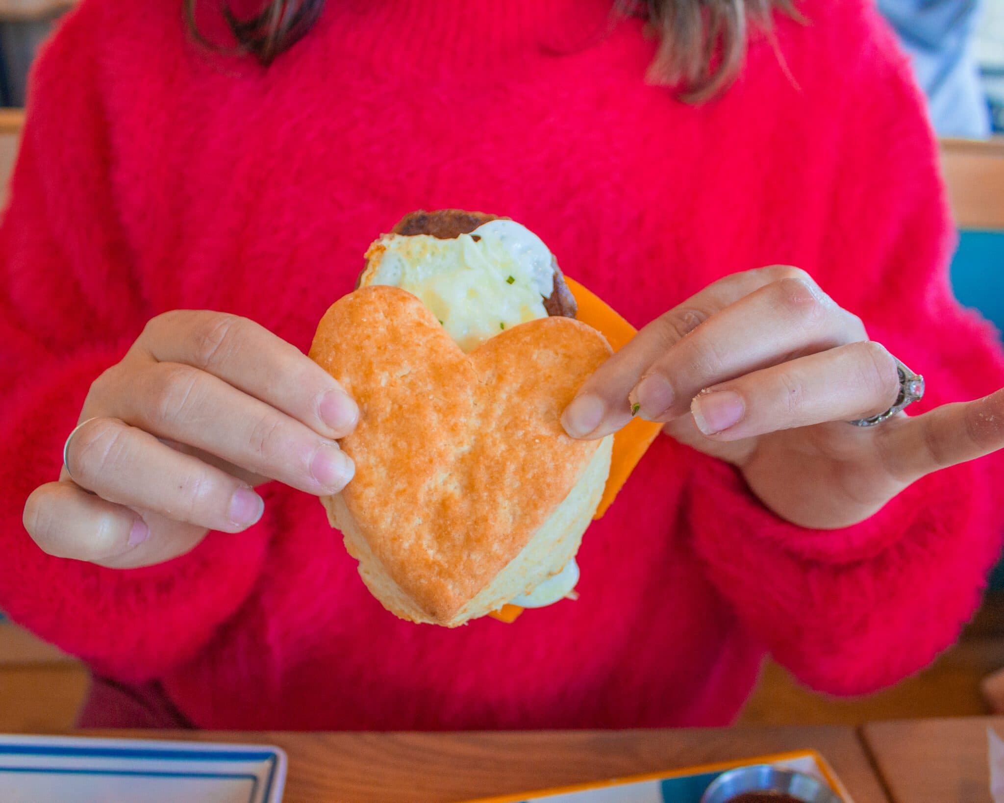 Heart Shaped Biscuits Are Our Love Language 💛